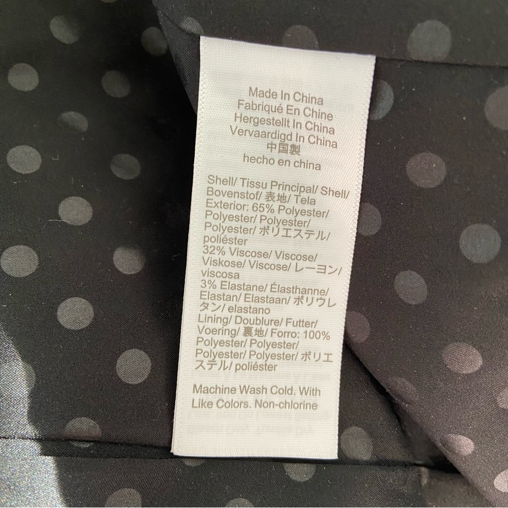 J. Crew Ruby Blazer Black One Button Size 2 - image 8